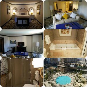 Paris Hotel Las Vegas  Lemans Suite Room Tour 