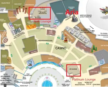 Msg Vip Entrance Map.pdf MGM Credit Card Perks? | Vegas Message Board