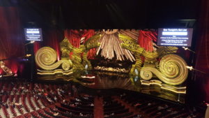The Colosseum Caesars Palace Las Vegas Section 104 Row J (front row) 
